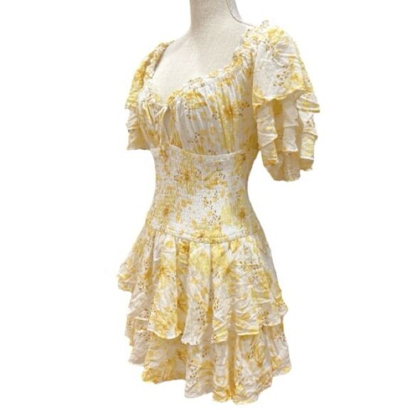 SABO Sample Mokp Off the Shoulder Yellow Dress
Size XS/2US - Picture 7 of 8